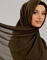 SC00006aDarkKhaki-hijab-shawl-chiffon