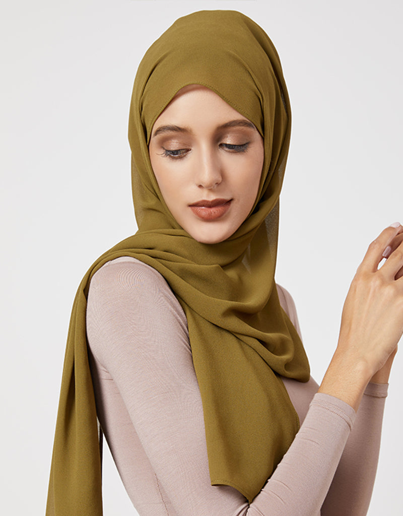 SC00006aKhaki-hijab-shawl-chiffon