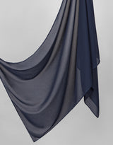 Chiffon Shawl - Dark Navy