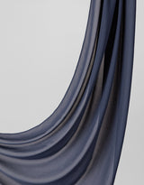 Chiffon Shawl - Dark Navy