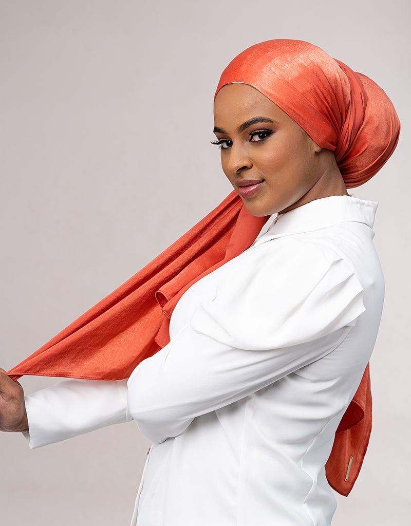 SC00105Salmon-satin-shawl-hijab