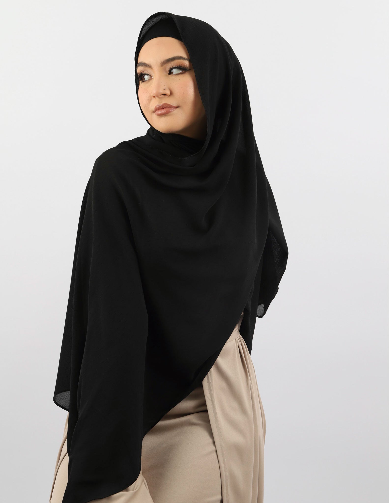 SC1004Black-shawl-hijab