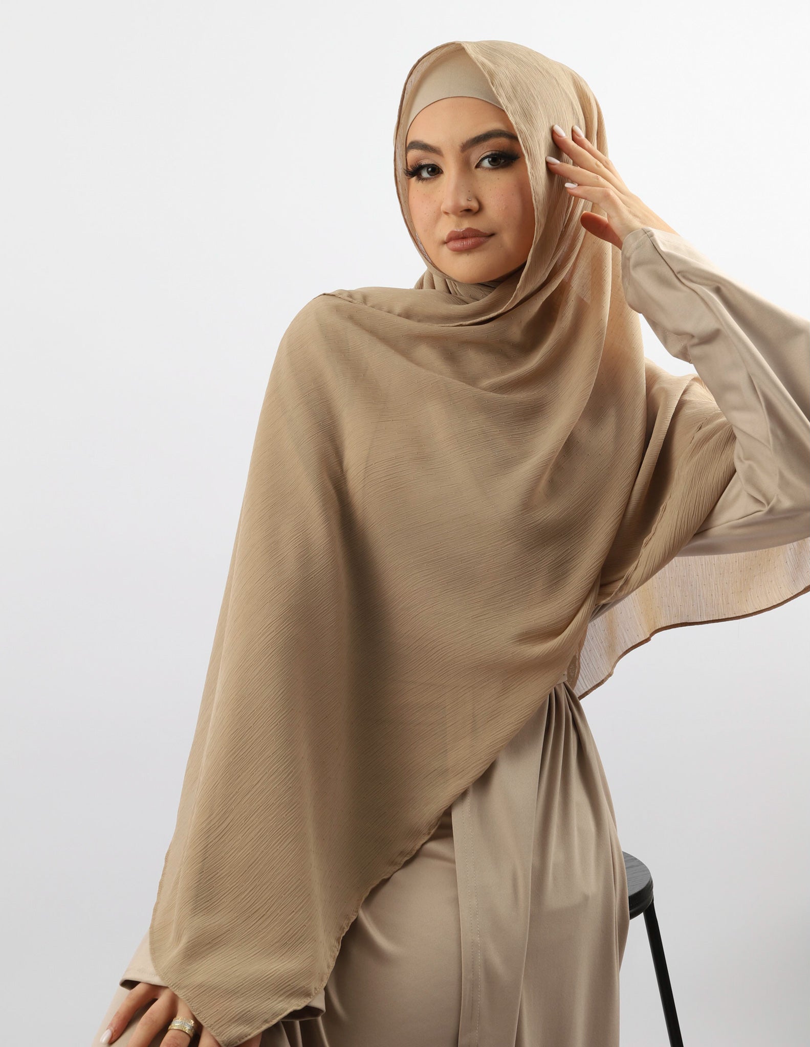 SC1004Nude-shawl-hijab