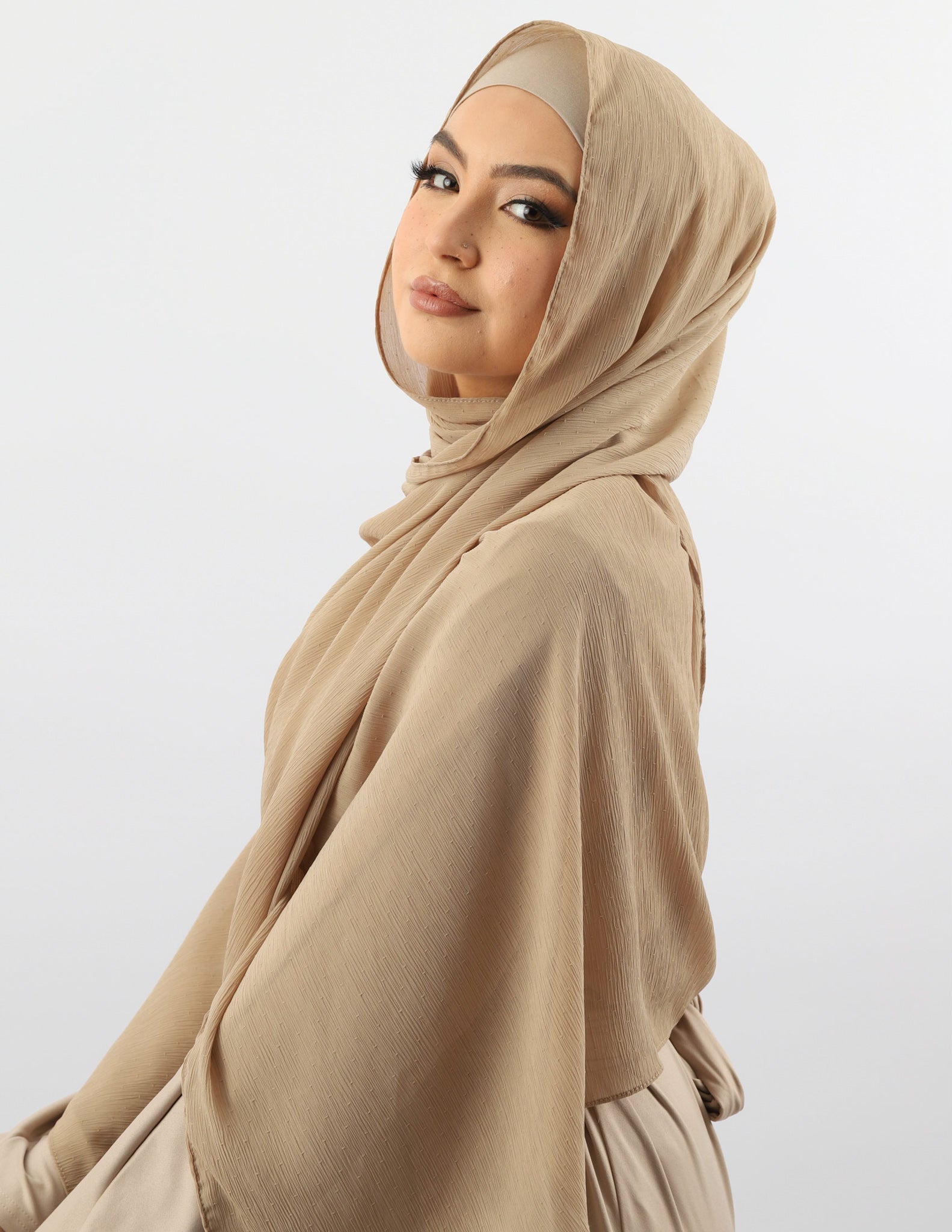 SC1004Nude-shawl-hijab