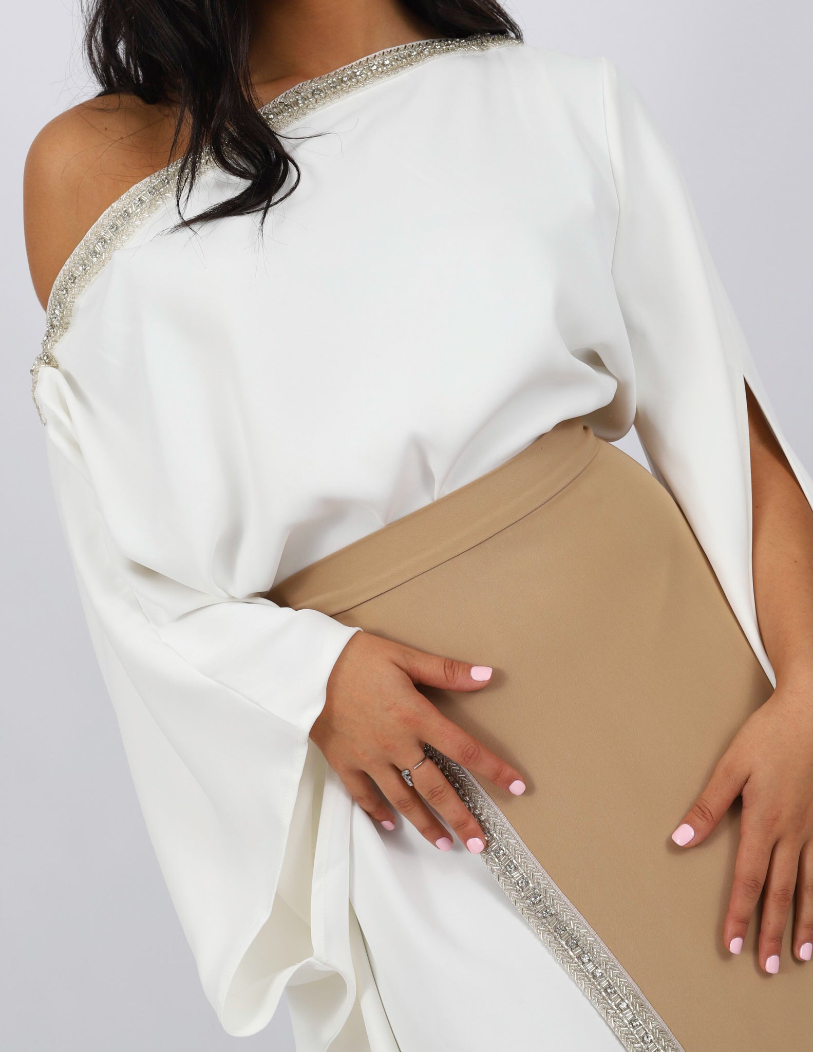 SM7769White_Khaki-dress-abaya