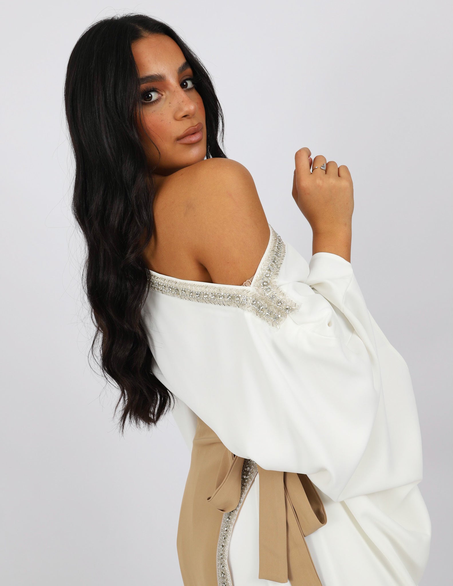 SM7769White_Khaki-dress-abaya