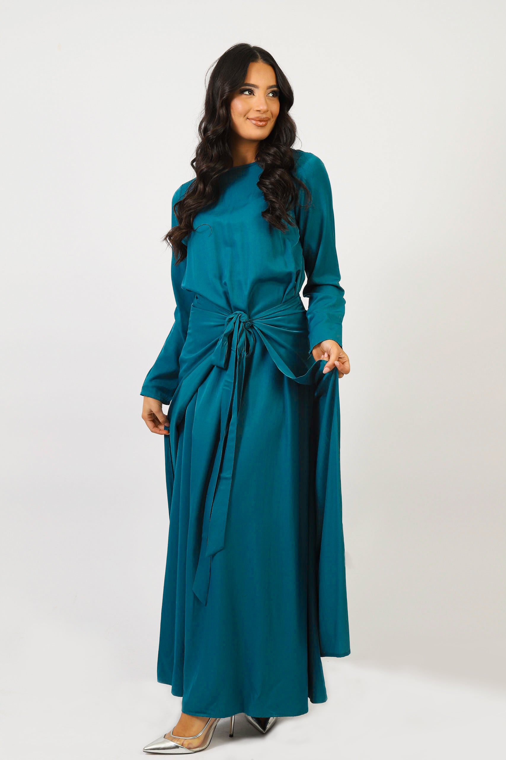 SM7902Turquoise-dress-abaya