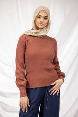 T6002-Chocolate-top-knit