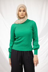 T6002-Green-top-knit