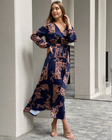 WS00089-Navy-Printed-Fitted-Dress