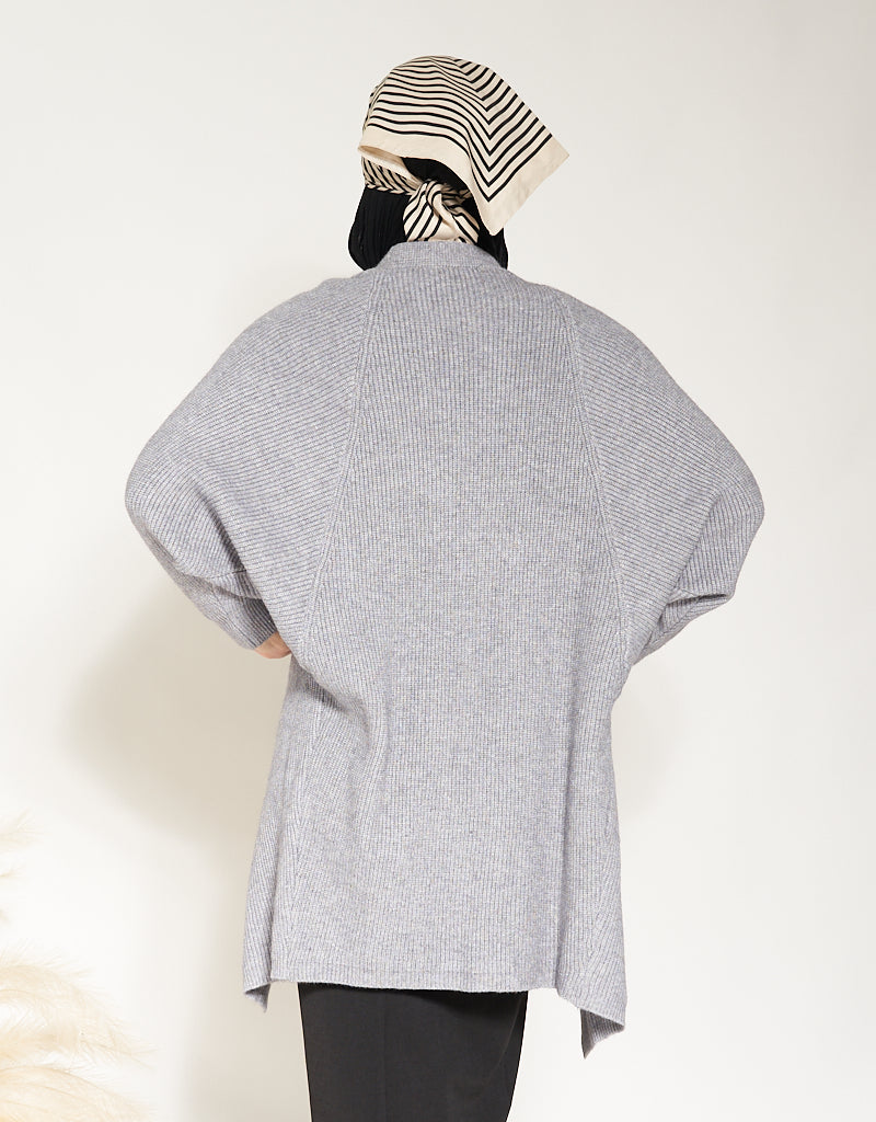WS00162-Grey-knit-cardigan