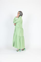 WS00373Green-dress-abaya