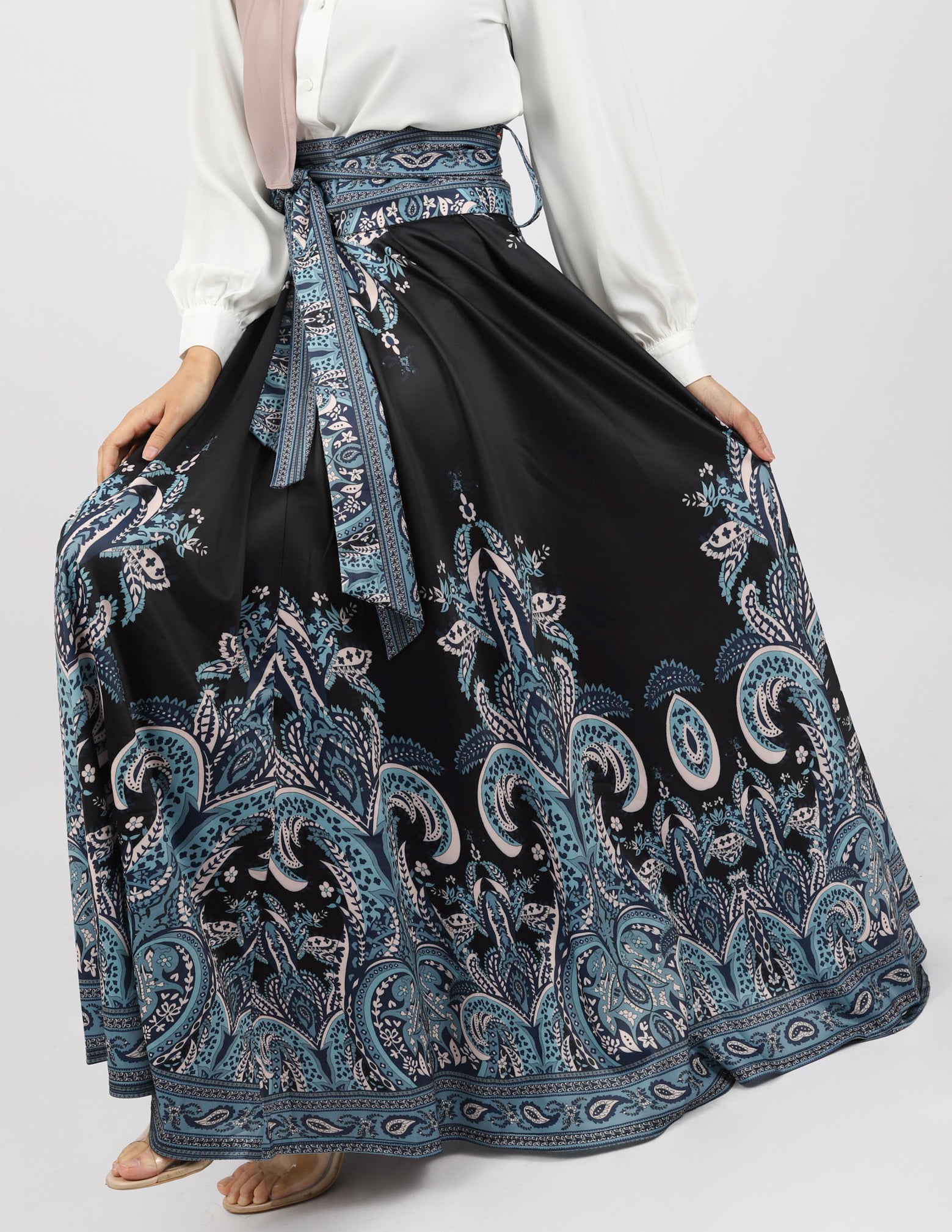 WS6127YDPBlue-skirt