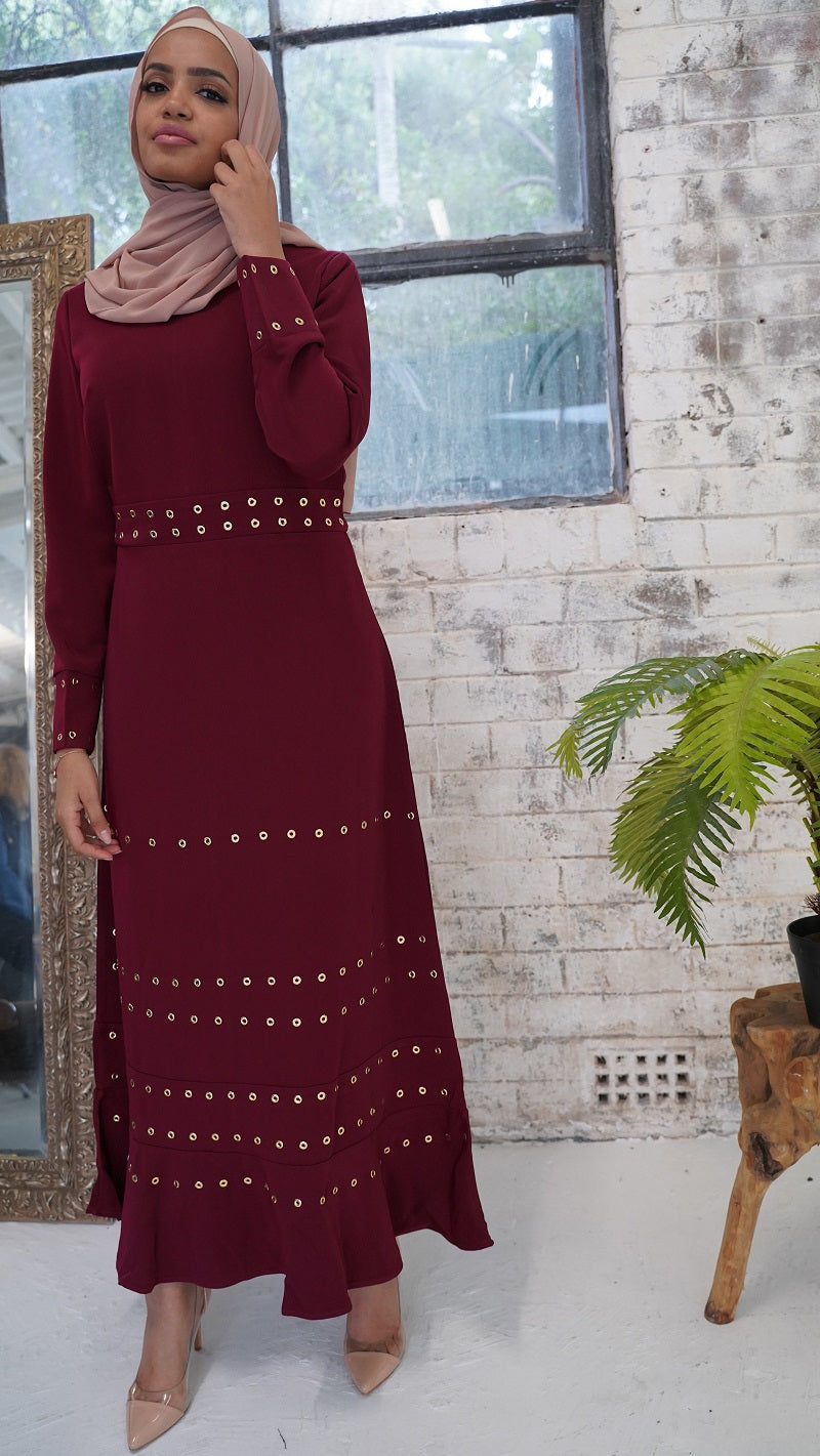 WS6421Maroon-dress-abaya