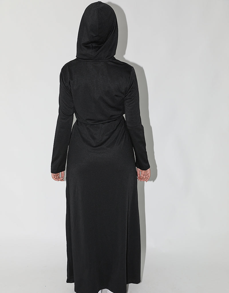 WS6743-Black-Drawstring-Dress