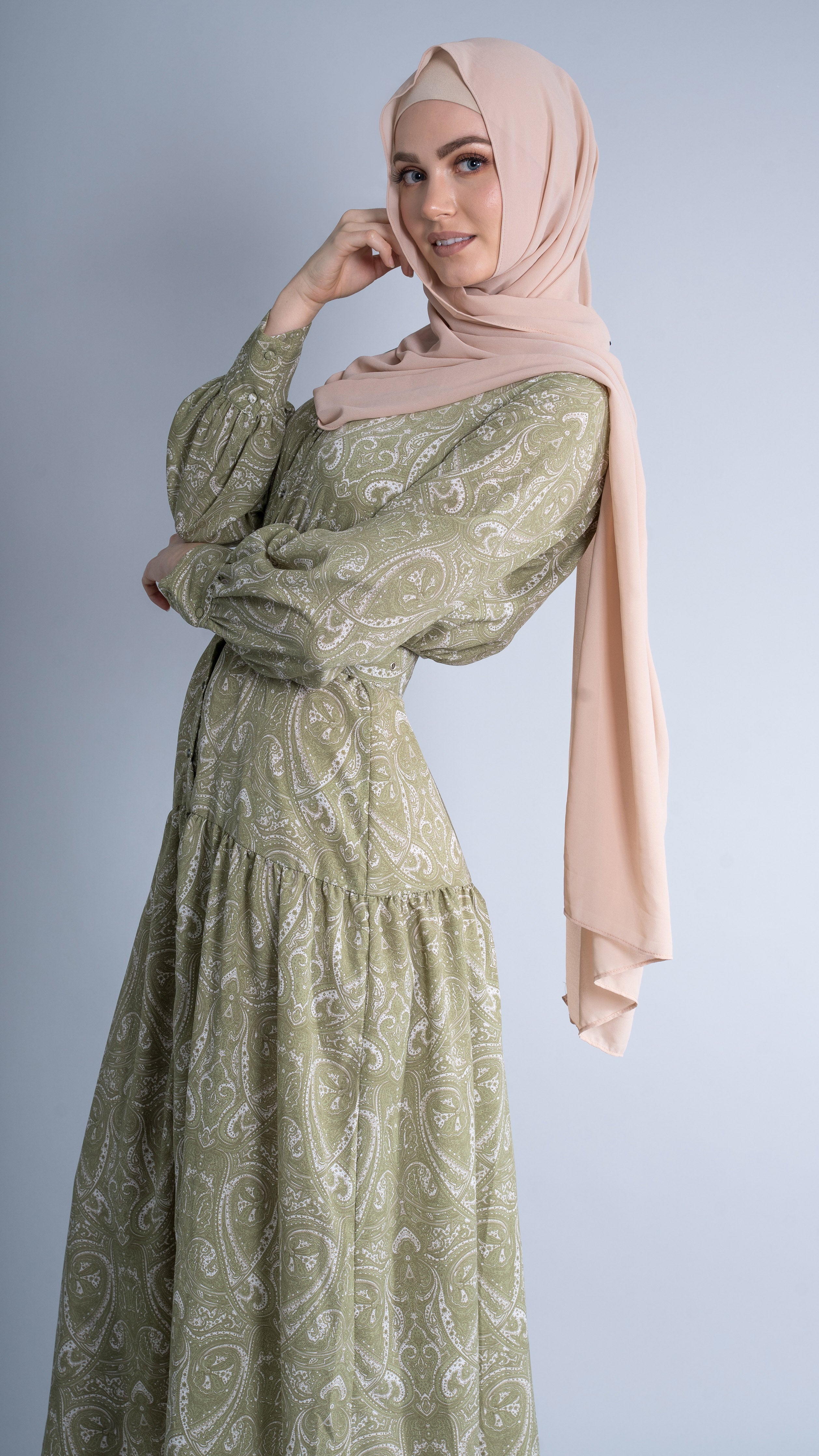 WS7225-1PaleGreenPaisley-dress-abaya