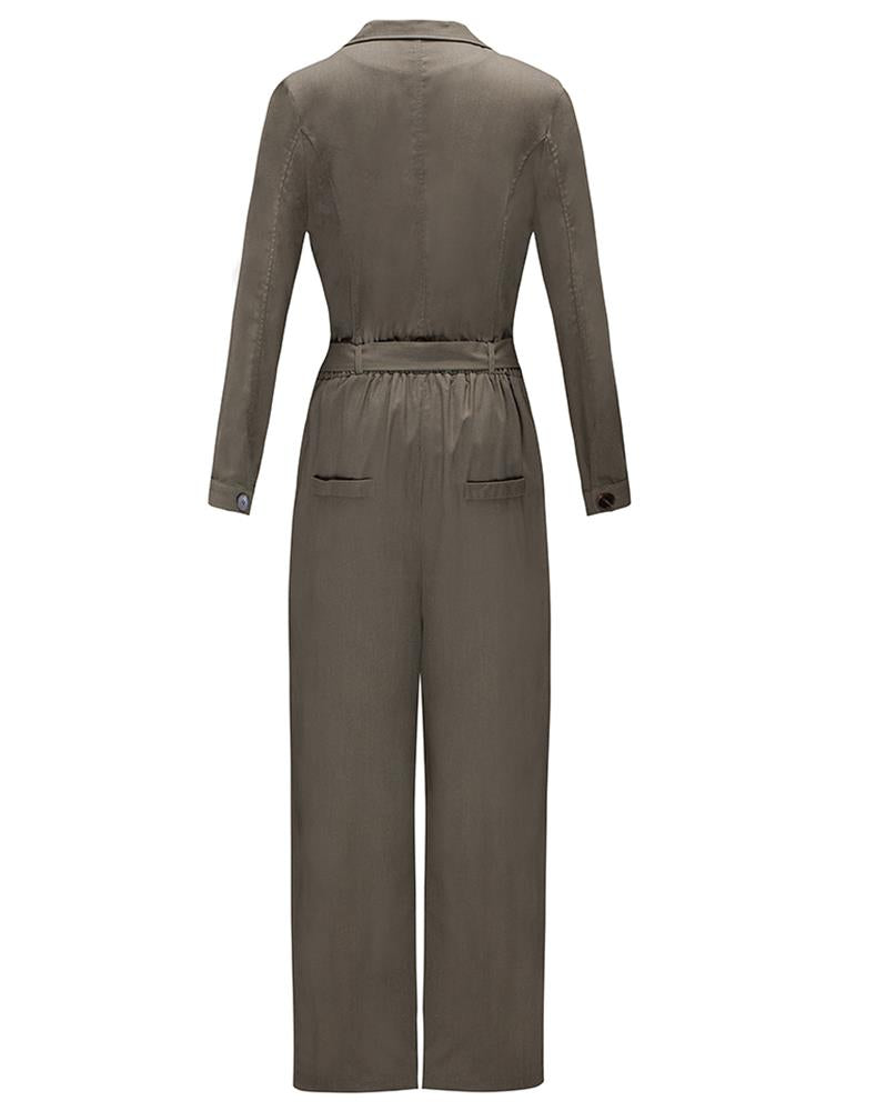 Linen Tux Jumpsuit -  Modelle